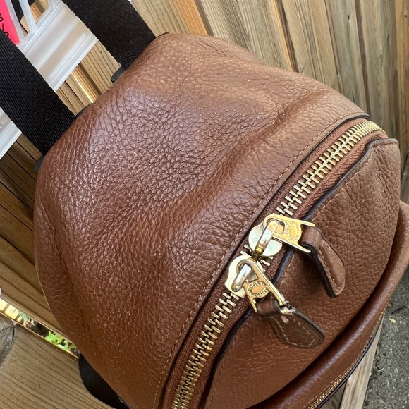 COACH Brown Backback - Picture 2 of 15
